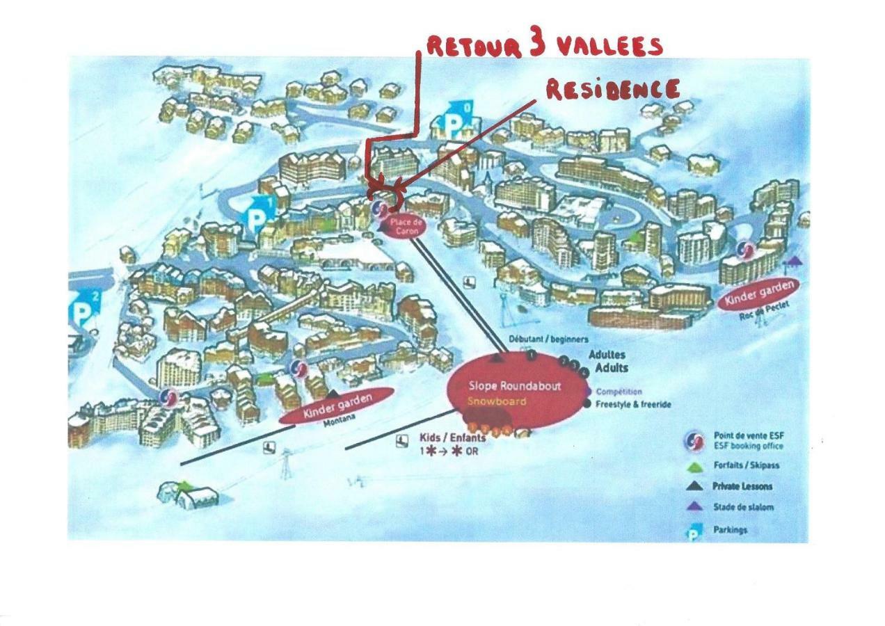 Résidence Eskival Val Thorens Exterior foto